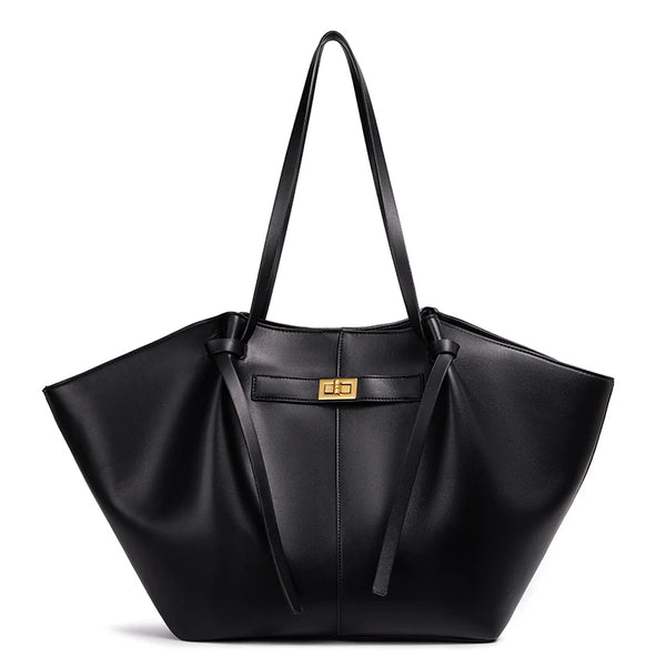 Lightweight Large Capacity 2025 New Bat-Shaped High Street Handbag European and American Style Trendy Single Shoulder Crossbody