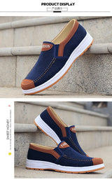 Men's Casual Sneakers Summer Breathable Canvas Lightweight Soft Sole Affordable Free Shipping Shoes