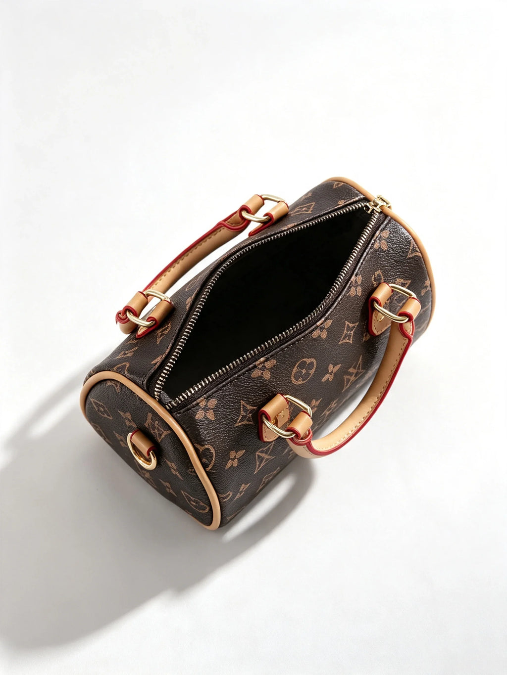 Old Money Vintage All-over Print Boston Bag Lightweight Geometric Top Handle Bag Crossbody Bag Daily Commuting Shoulder Bag