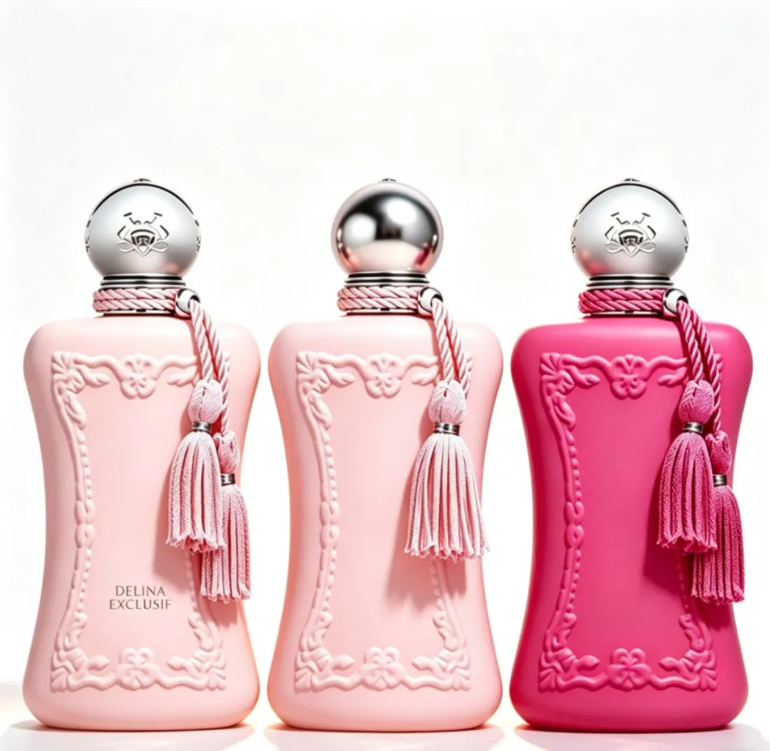 Parfums de Marly three neutral perfume spray, 75ml, with persistent floral and fruity fragrance, lasting fresh, charming, high-grade perfume, gift box, suitable for a variety of venues, perfect choice for gifts