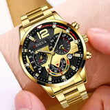 Fashionable Men's Watches, Luxurious Quartz Watches, Calendar Clocks, Men's Business Leisure Watches