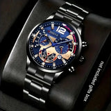 Fashionable Men's Watches, Luxurious Quartz Watches, Calendar Clocks, Men's Business Leisure Watches