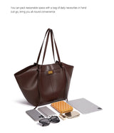 Lightweight Large Capacity 2025 New Bat-Shaped High Street Handbag European and American Style Trendy Single Shoulder Crossbody