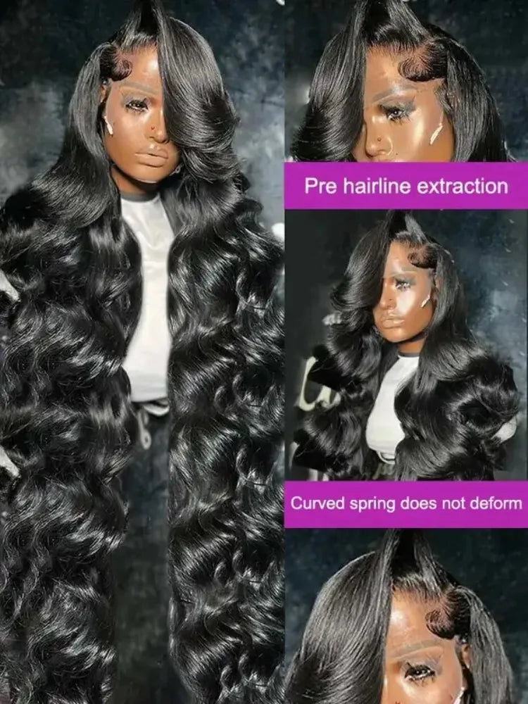 13x4 HD Lace Frontal Wig 13x4 Lace Front Human Hair Wigs For Black Women Body Wave Lace Front Wig Brazilian Hair Wig