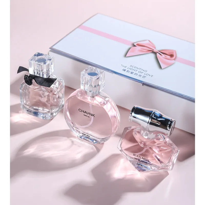 3x30ML Luxurious Feminine Perfume Elegant Sophisticated Fresh Soft Alluring Vibrant Long Lasting Captivating Refined Scent