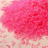500/1000/2000pcs Girls Colourful Disposable Rubber Band Hair Ties Headband Children Ponytail Holder Bands Kids Hair Accessories