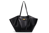 Lightweight Large Capacity 2025 New Bat-Shaped High Street Handbag European and American Style Trendy Single Shoulder Crossbody