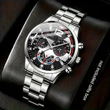 Fashionable Men's Watches, Luxurious Quartz Watches, Calendar Clocks, Men's Business Leisure Watches
