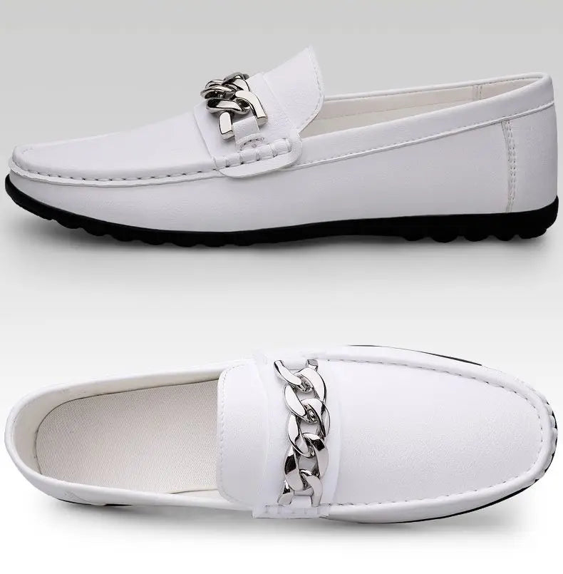 Simple Atmosphere, Non-Slip and Wear-Resistant, High-Quality Lazy One-Pedal, Light and Breathable Loafers