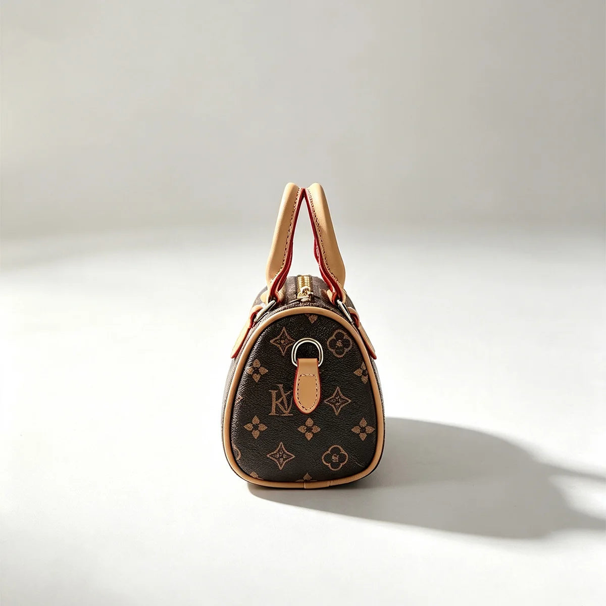 Old Money Vintage All-over Print Boston Bag Lightweight Geometric Top Handle Bag Crossbody Bag Daily Commuting Shoulder Bag