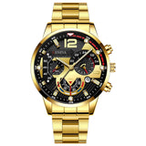 Fashionable Men's Watches, Luxurious Quartz Watches, Calendar Clocks, Men's Business Leisure Watches